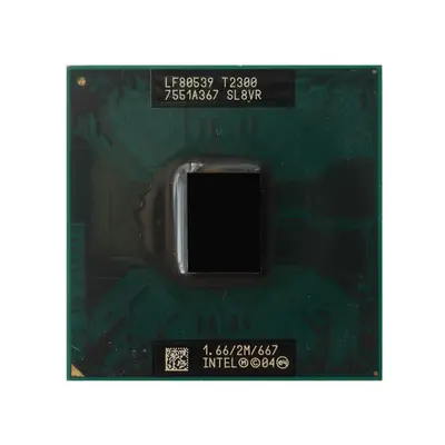 448323-001 HP 1.66GHz 667MHz FSB 2MB L2 Cache Socket PGA478 Intel Core Duo T2300 Dual-Core Processor