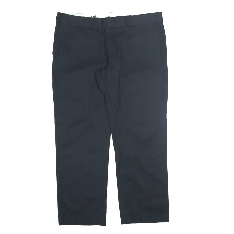DICKIES 774 Workwear Trousers Black Regular Straight Womens W22 L32