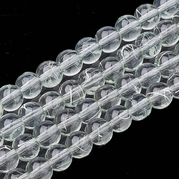 Drawbench Transparent Glass Beads Strands
