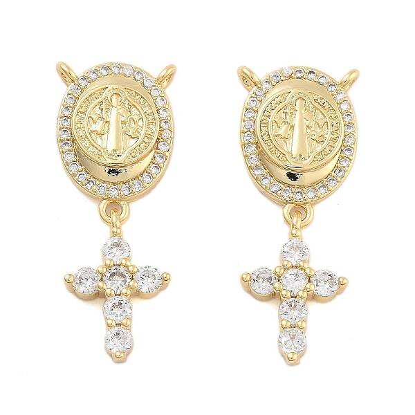 Brass Pave Cubic Zirconia Pendants