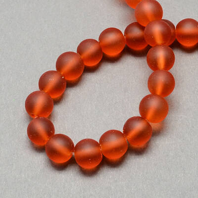 Transparent Glass Bead Strands