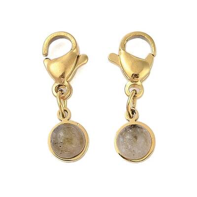 Ion Plating(IP) 316 Surgical Stainless Steel Pendant Decorations