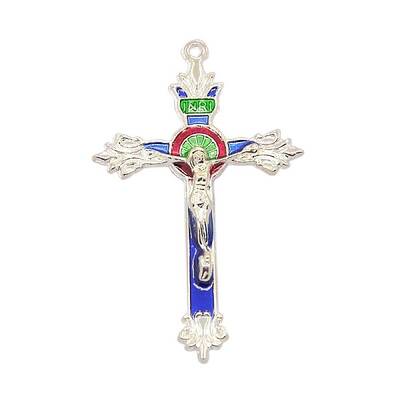 Alloy Enamel Crucifix Cross Pendants
