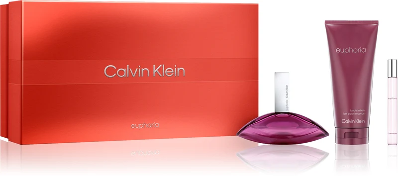Calvin Klein Euphoria women's gift set with travel size