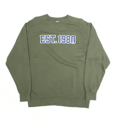 HUMAN RIGHTS CAMPAIGN LGBT Green Sweatshirt Mens S
