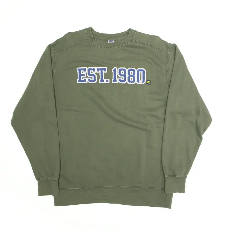 HUMAN RIGHTS CAMPAIGN LGBT Green Sweatshirt Mens S