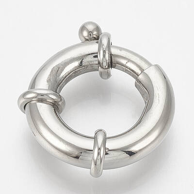 Tarnish Resistant 304 Stainless Steel Spring Ring Clasps