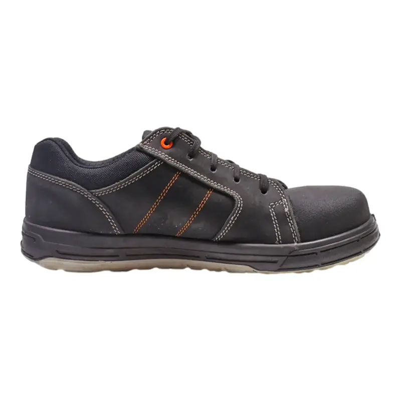LEMAITRE Safety Shoes Black Leather Mens UK 7