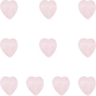 10 Pcs Rose Quartz Beads