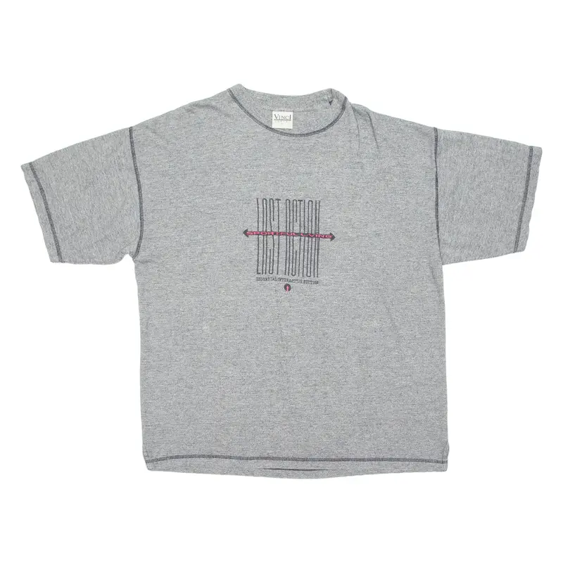 VINCI Sportful Living Mens T-Shirt Grey L