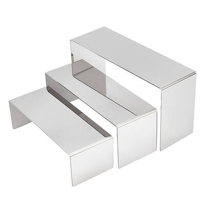 Stainless Steel Display Riser Stand Sets