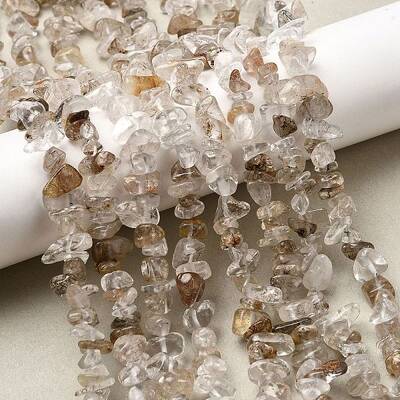 Natural Colorful Rutilated Quartz Beads Strands
