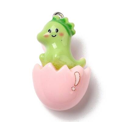 Cute Opaque Resin Pendants