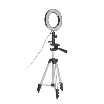LED Ring Light Tripod Photo Camera Light Photography Dimmable Video Light Tripod for Youtube Makeup Selfie Phone Tripod
