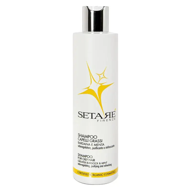 Setarè Shampoo For Oily Hair Burdock And Mint 250 Ml