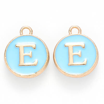 Golden Plated Alloy Enamel Charms