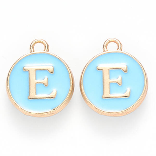Golden Plated Alloy Enamel Charms