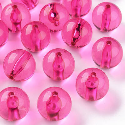 Transparent Acrylic Beads