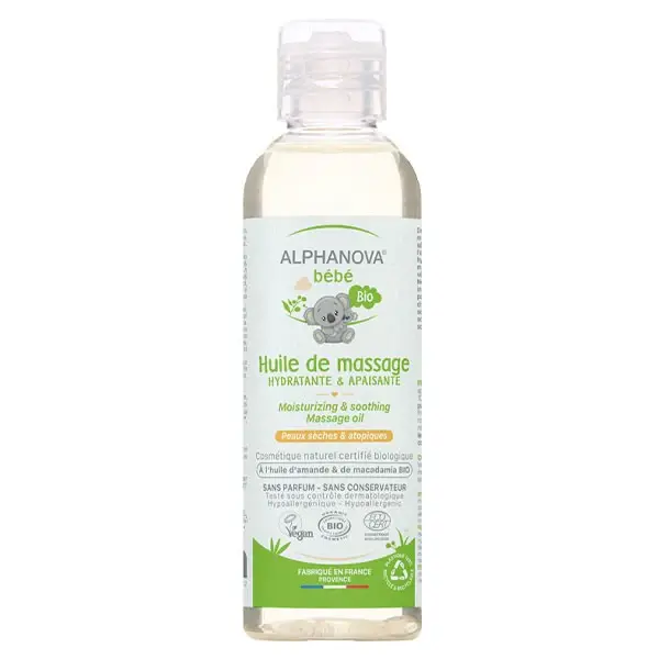 Alphanova Baby Organic Massage Oil 100ML