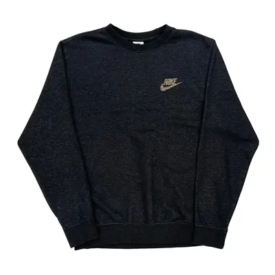 Nike Sweatshirt - Small Black Cotton Blend