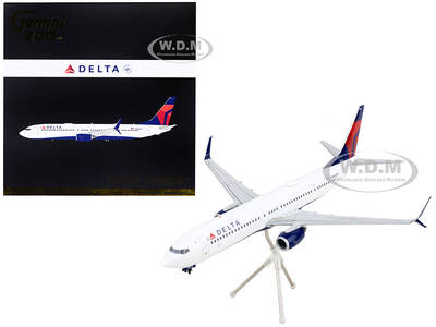 Boeing 737-900ER Commercial Aircraft Delta Air Lines White with Blue and Red Tail Gemini 200 Series 1/200 Diecast Model Airpl...