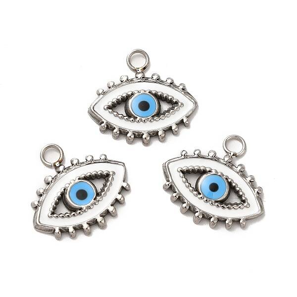 304 Stainless Steel Enamel Pendants
