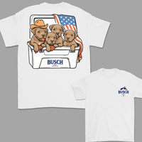 Dogs Beer Tees, 4th Of July T-Shirt, Pitbull T-shirt, Perfect Beer And Dog T-shirt For Women, For Men