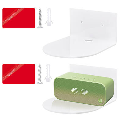 Opaque Acrylic Wall Mounted Display Stands