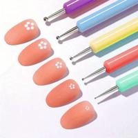 Double-ended Rhinestone Picker Tools Set, 5 Counts Simple Nail Art Tool, DIY Nail Art Decoration Tool, DIY Beading & Accessor...