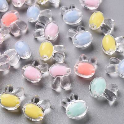 Transparent Acrylic Beads