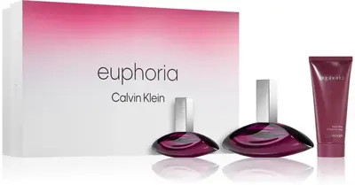 Calvin Klein Euphoria gift box for women Eau de parfum 100 ml + Eau de parfum 30 ml