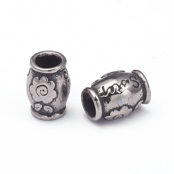 304 Stainless Steel European Beads