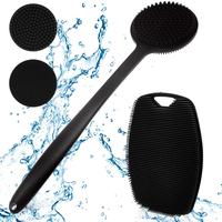 2 Pack Back Scrubber for Shower,New Upgrade Multifunction Exfoliator Body Scrubber for Effective Shower Scrubber for Body,Erg...