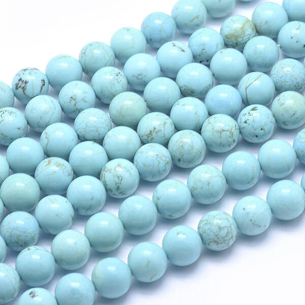 Natural Magnesite Beads Strands
