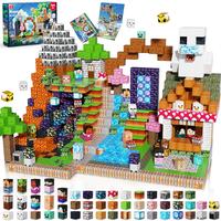 Magnetic Blocks - 150 PCS  - Block-Building Master Set: Epic Sandbox Adventure Kit Magnetic Toys for Montessori Toddler Chris...