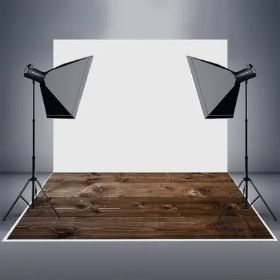 Deep Brown Old Burnt Texture Wood Rubber Floor Mat - Aperturee