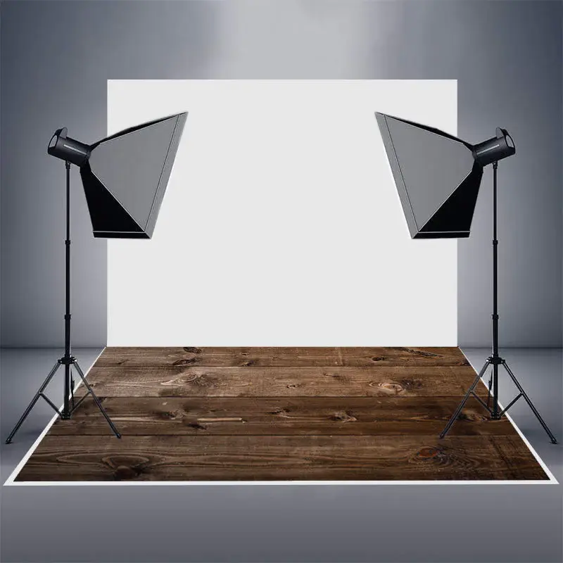 Deep Brown Old Burnt Texture Wood Rubber Floor Mat - Aperturee