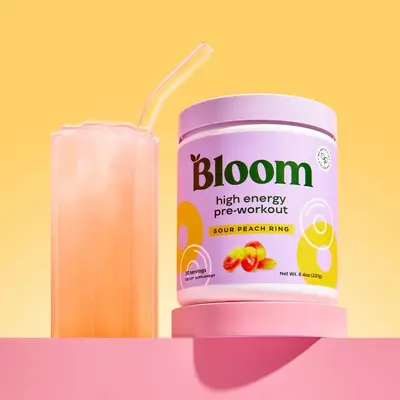 Bloom Nutrition Original Pre Workout Powder (40 Servings)- Amino Energy for Low Intensity Workouts