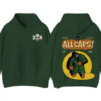 MF Doom Madlib All Caps 2-sided Hoodie Sweatshirt T-Shirt, Graphic Cotton Long Sleeve Tops For Men And Women, Casual Streetwe...