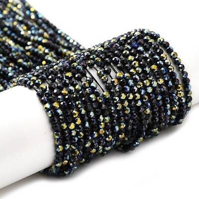 Electroplate Glass Beads Strands