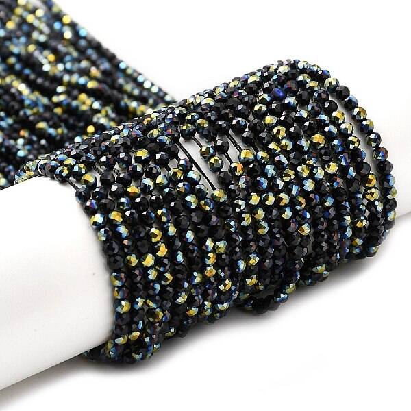 Electroplate Glass Beads Strands