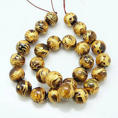 Natural Tiger Eye Beads Strands