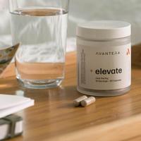Elevate by Avantera | Daily Premium Nootropic Supplement for Energy and Focus (60 Capsules) | with Lions Mane, L-Theanine, CD...