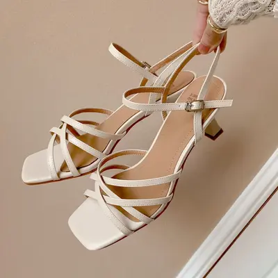 CHIKO Marie Noelle Open Toe Stiletto Heeled Sandals