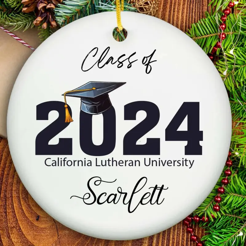 Class of Christmas Ornament - Ceramic