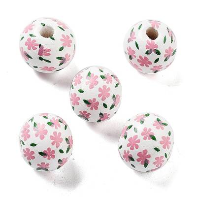Wood European Beads