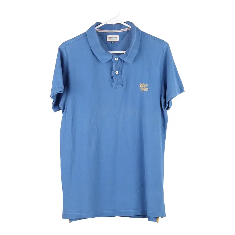 Hilfiger Denim Polo Shirt - XL Blue Cotton