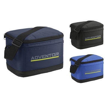 120 Promotional Classic Insulated 6-Can Cooler Lunch Bag - PEVA ...