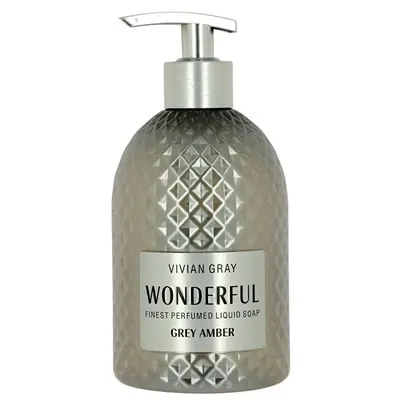 Vivian Gray Sapone Liquido Per Le Mani Wonderful Grey Amber (Sapone Liquido) 500 Ml
