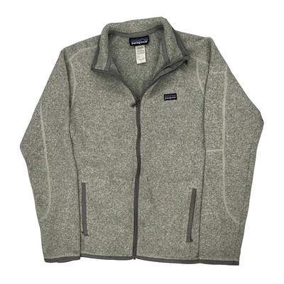 Patagonia Fleece - Small Grey Polyester | Size: small